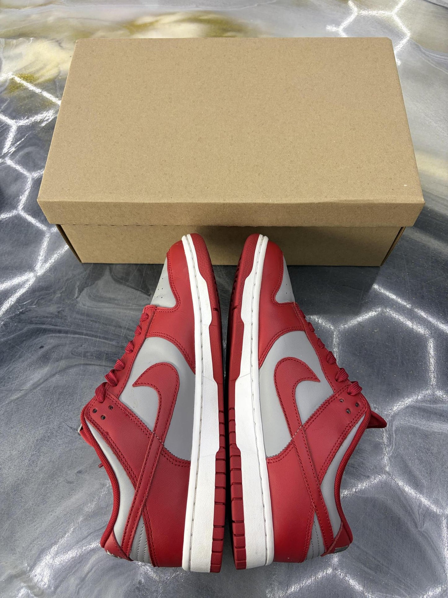 Nike Dunk Low "UNLV" Used Size 9.5