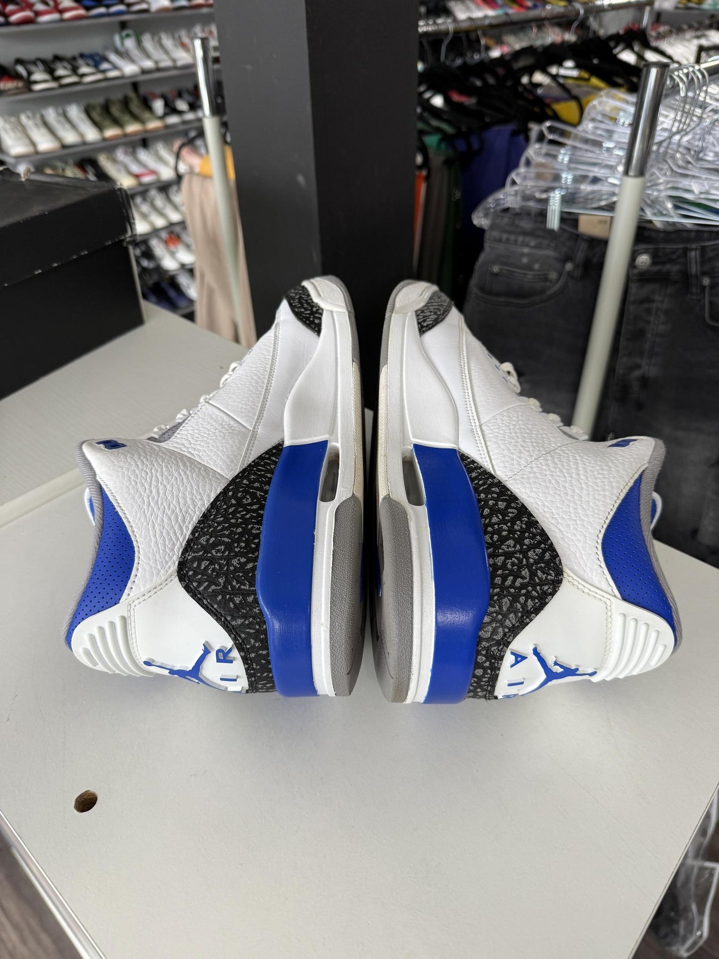 Jordan 3 "Racer Blue" Used Size 13