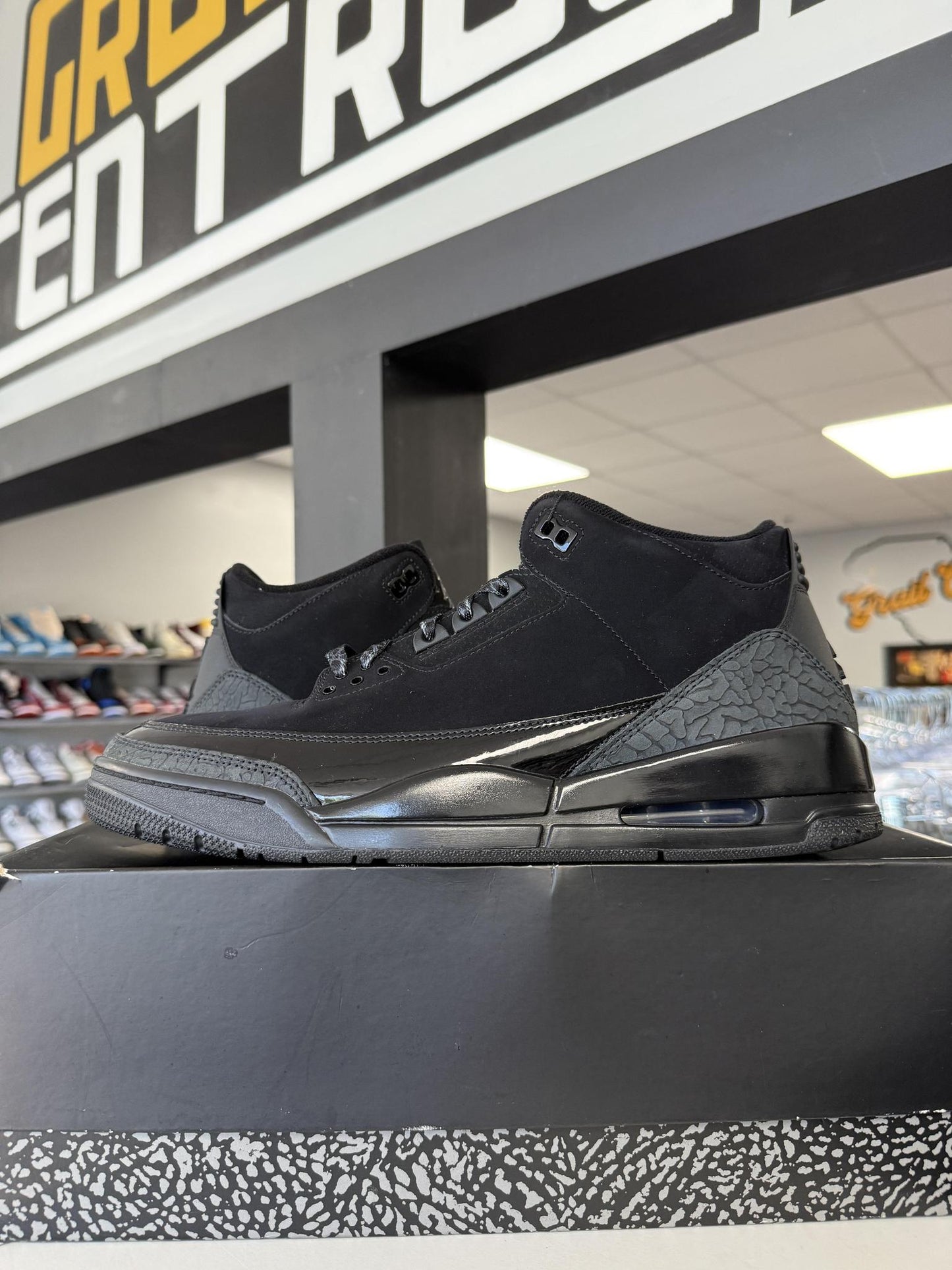 Jordan 3 "Black Cat" Used Size 12
