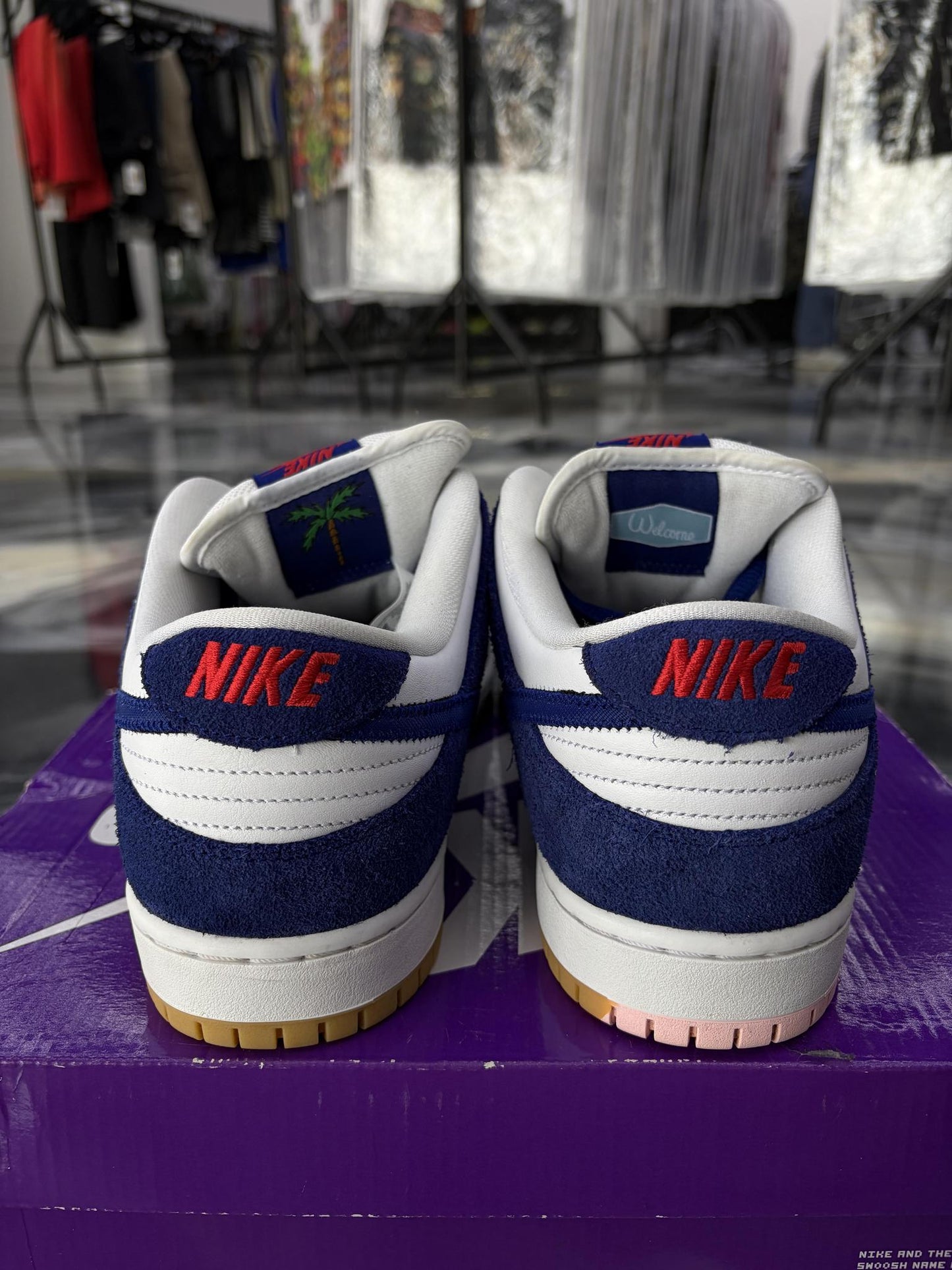 Nike SB Dunk Low "Dodgers" Used Size 11