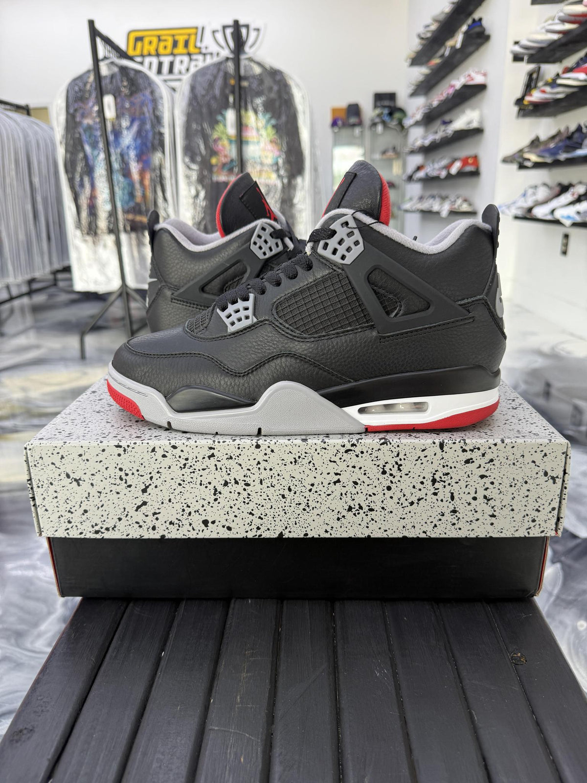 Jordan 4 "Bred Reimagined" Used Size 10