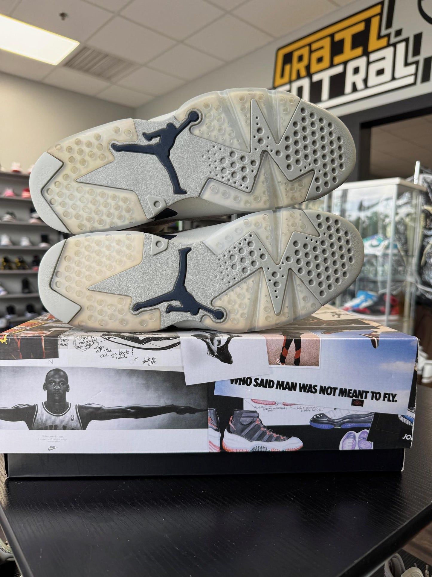 Jordan 6 "Georgetown" Used Size 12