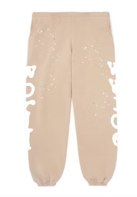 Sp5der Beluga Sweatpants "Sand"