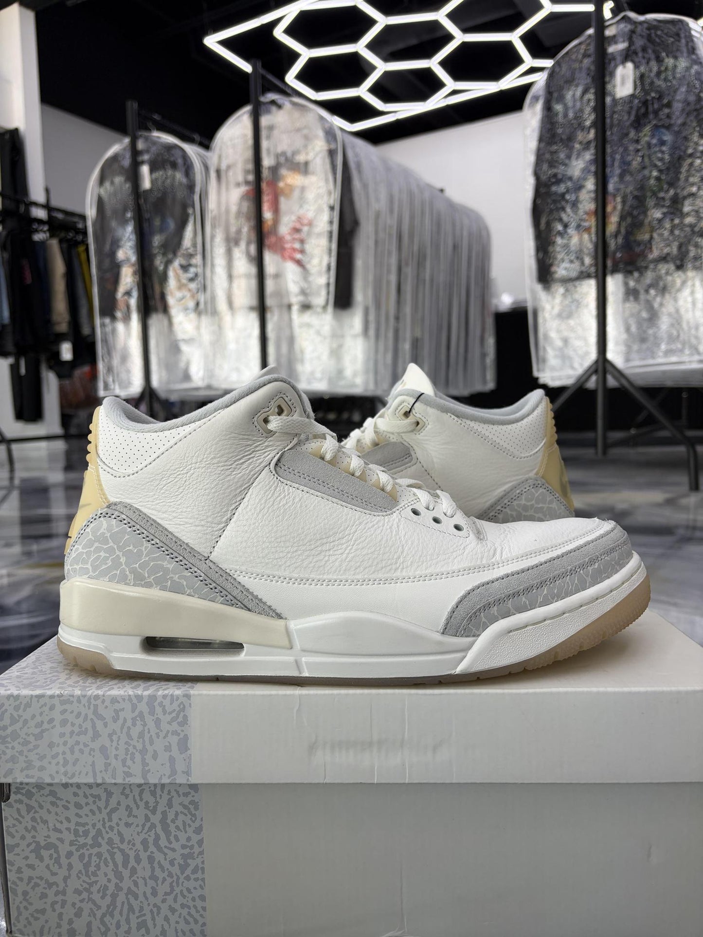 Jordan 3 Craft "Ivory" Used Size 12
