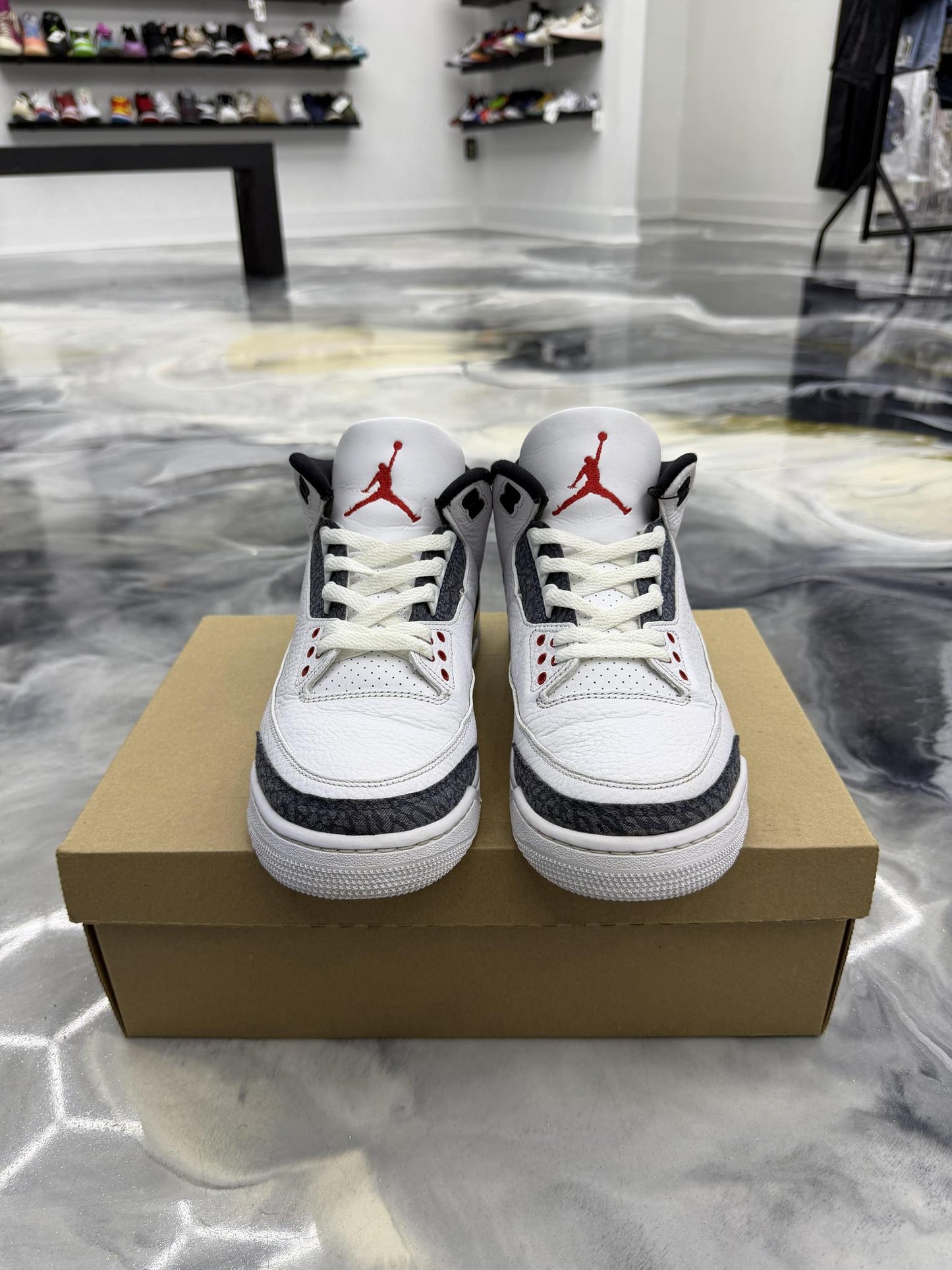 Jordan 3 "Denim" Used Size 9