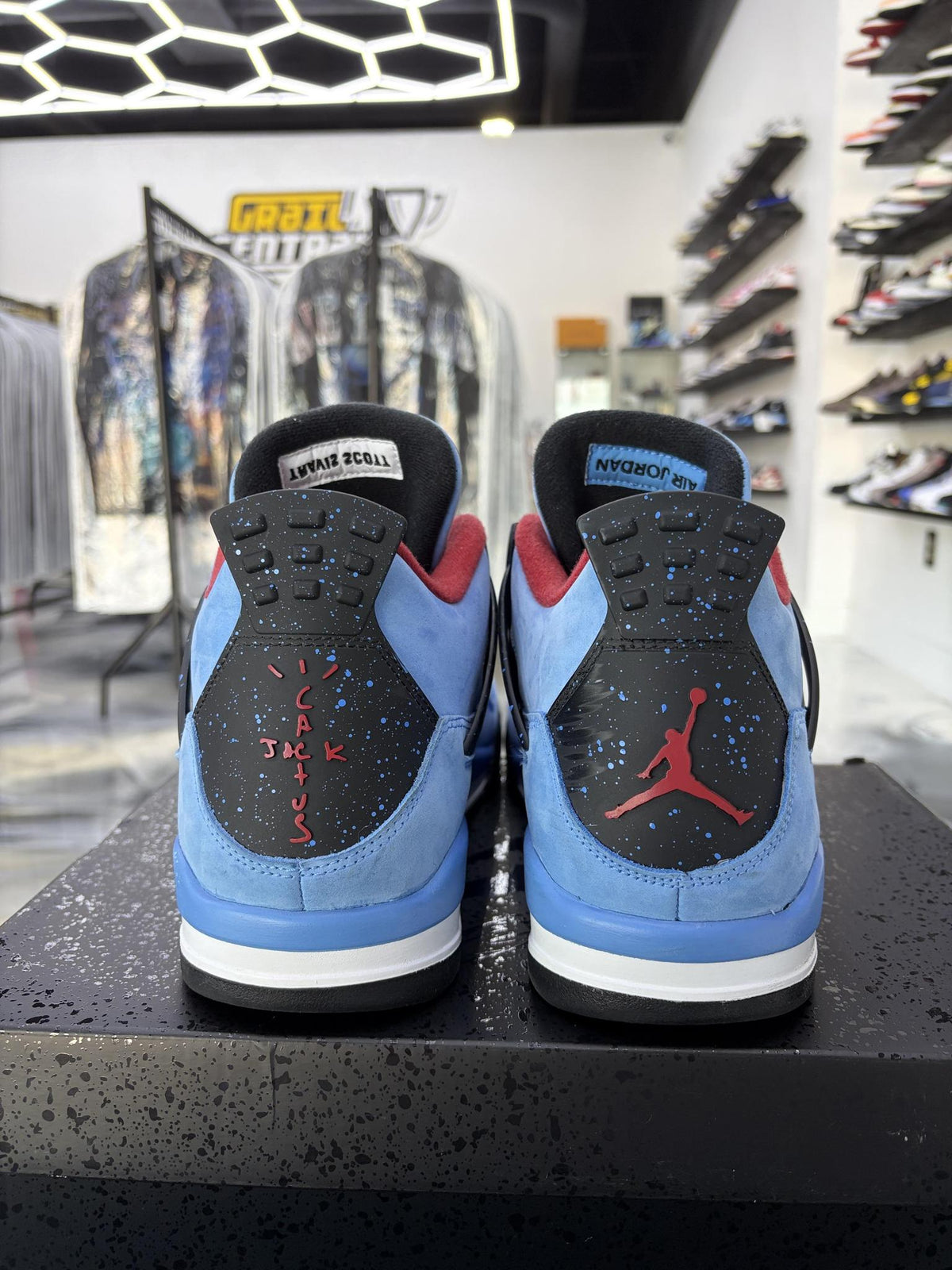 Jordan 4 x Travis Scott "Cactus Jack" Used Size 14