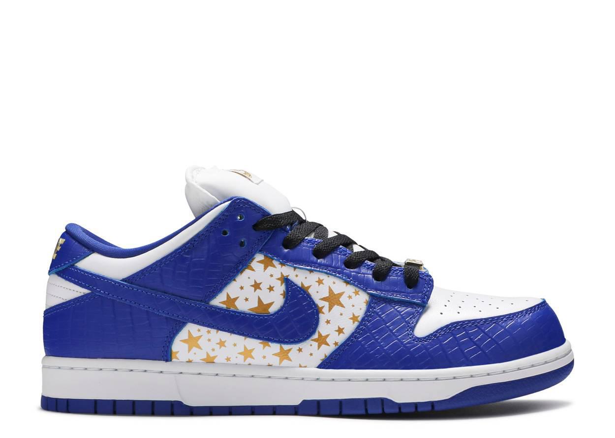Nike Dunk Low SB x Supreme "Hyper Royal"
