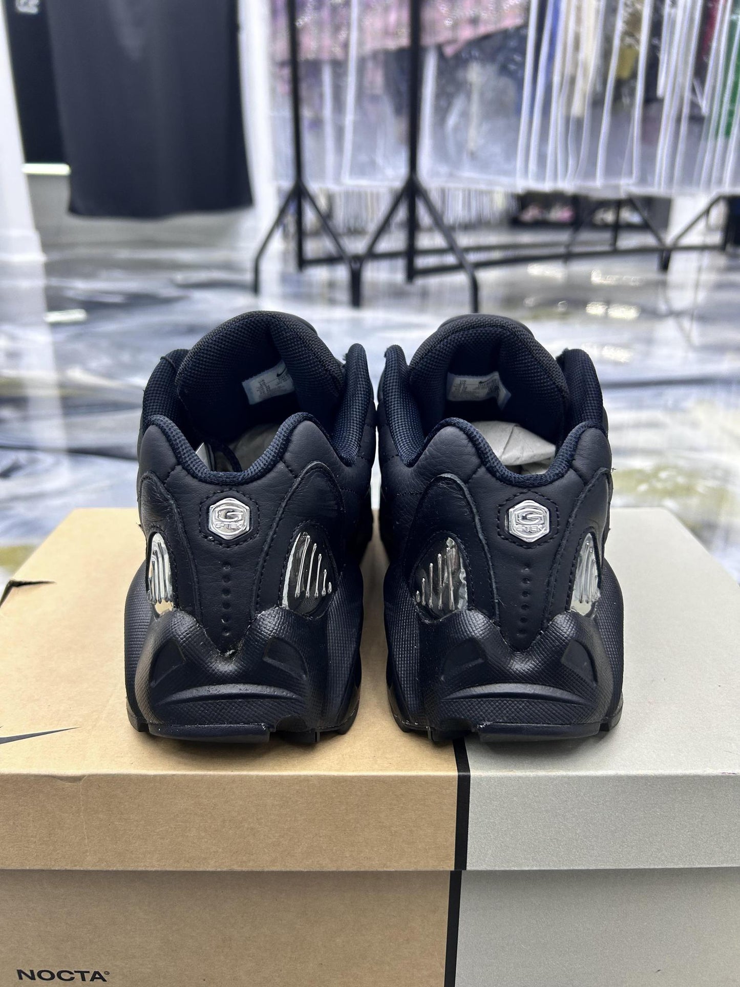 Nike Hot Step "Black Chrome" Used Size 10