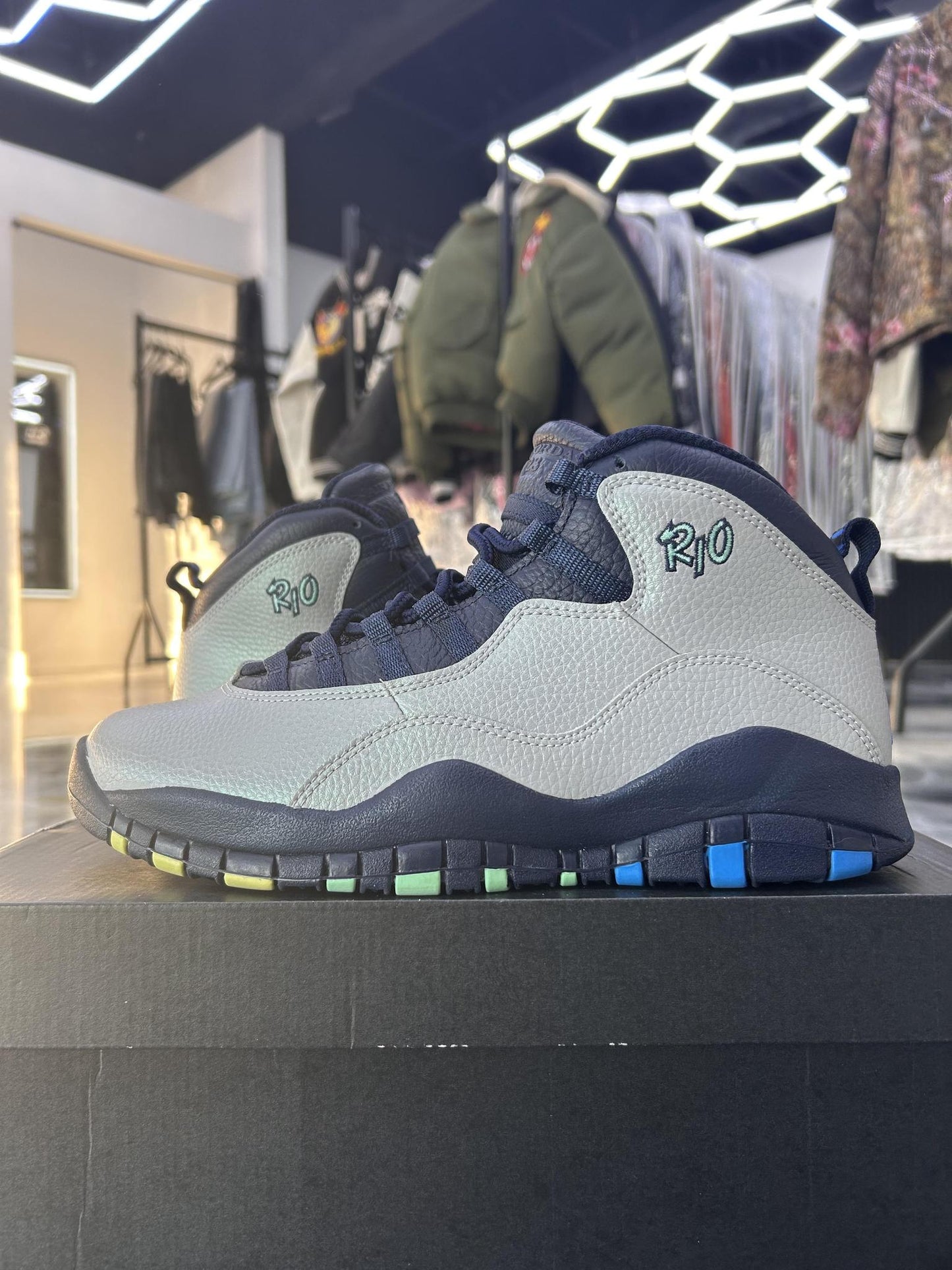 Jordan 10 "Rio" Used Size 9