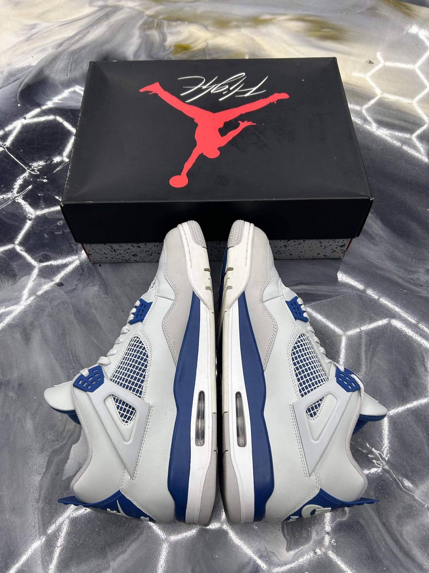 Jordan 4 "Military Blue" Used Size 16