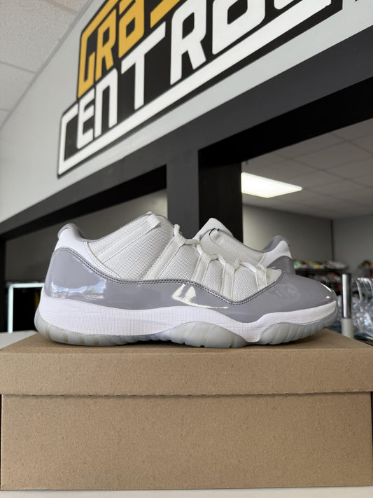 Jordan 11 Low "Cement Grey" Used Size 13