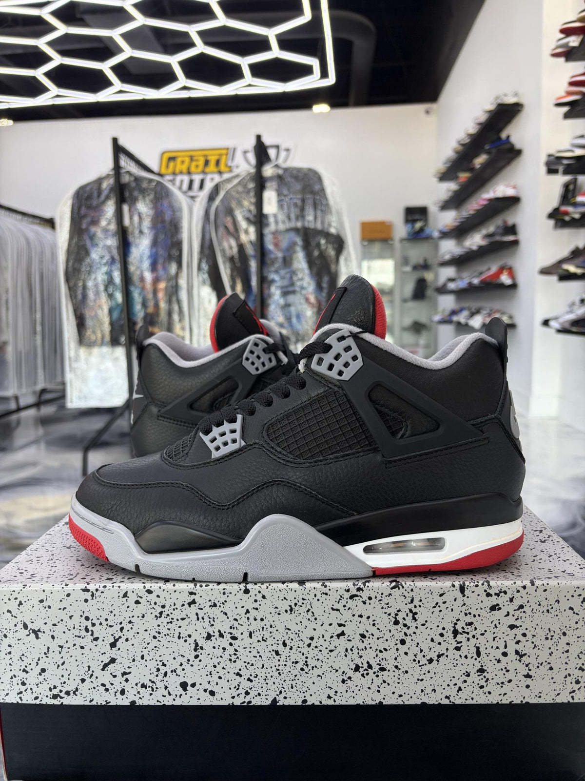 Jordan 4 "Bred Reimagined" Used Size 10