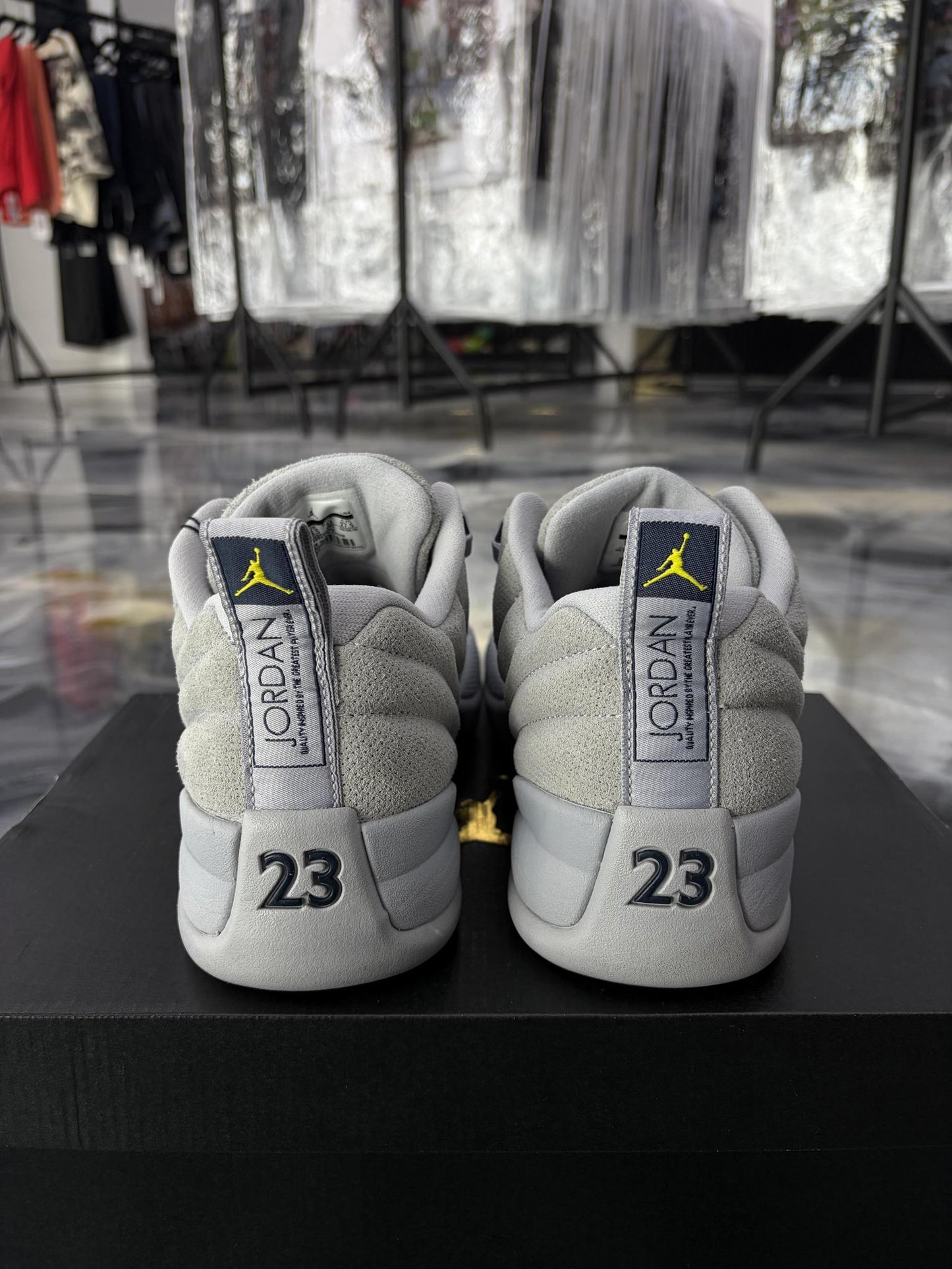 Jordan 12 Low "Wolf Grey" Used Size 9.5