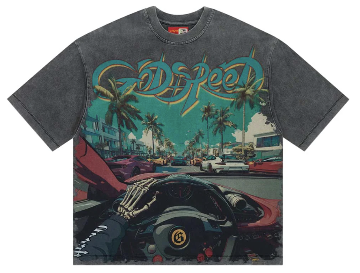 Godspeed Power Steering Tee