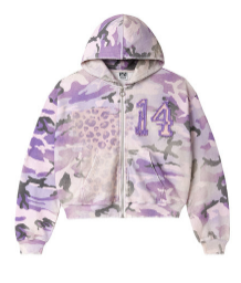 Vale Wayne Zip Up "Purple"