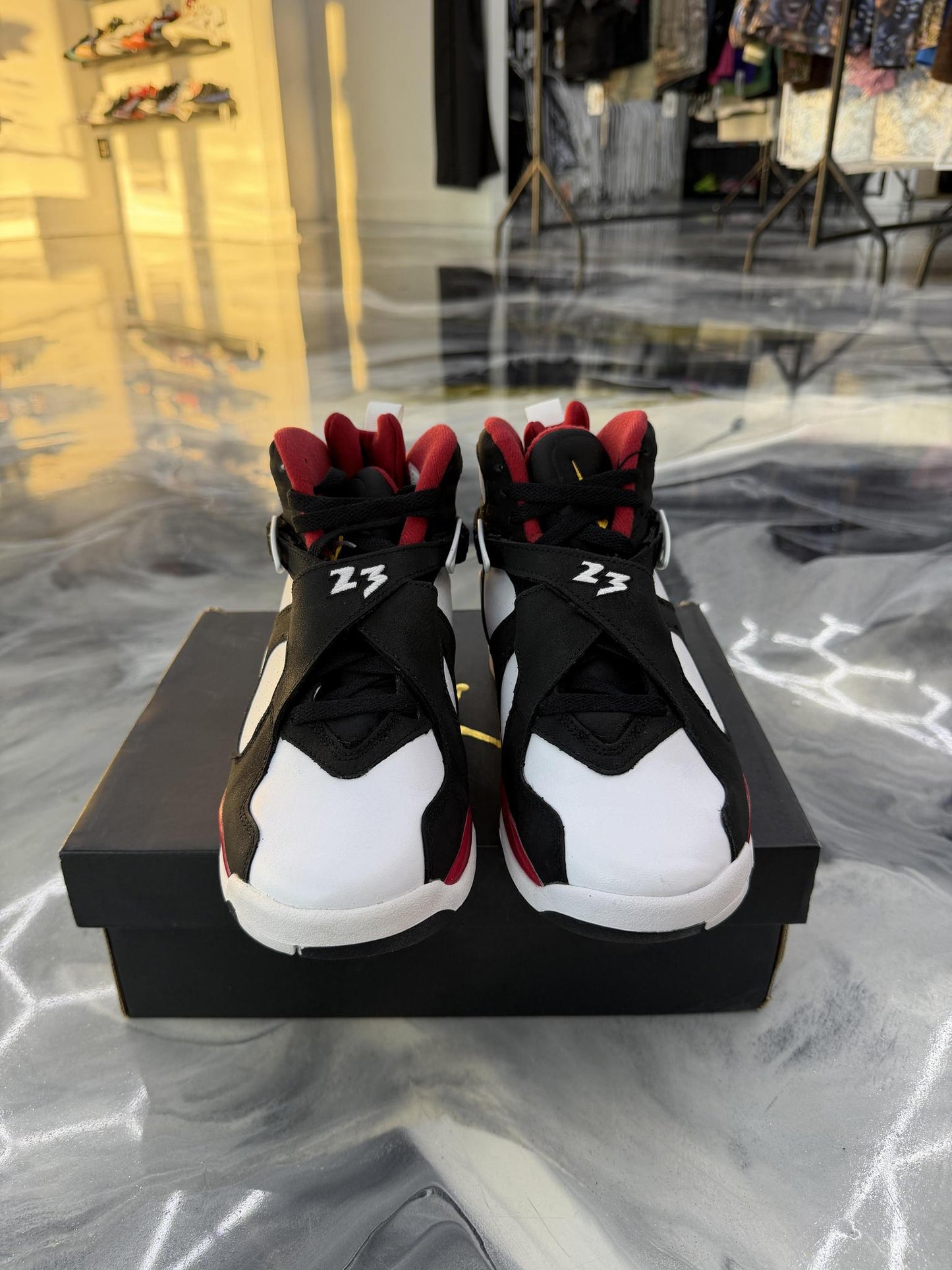 Jordan 8 Paprika Used Size 6.5Y/8W
