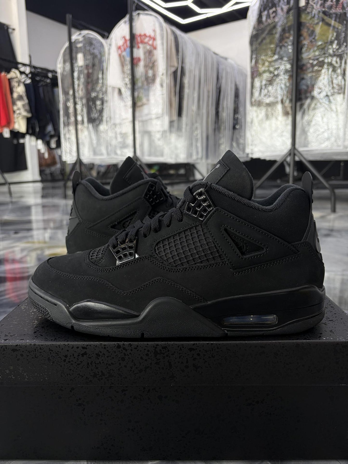 Jordan 4 "Black Cat" Used Size 10.5