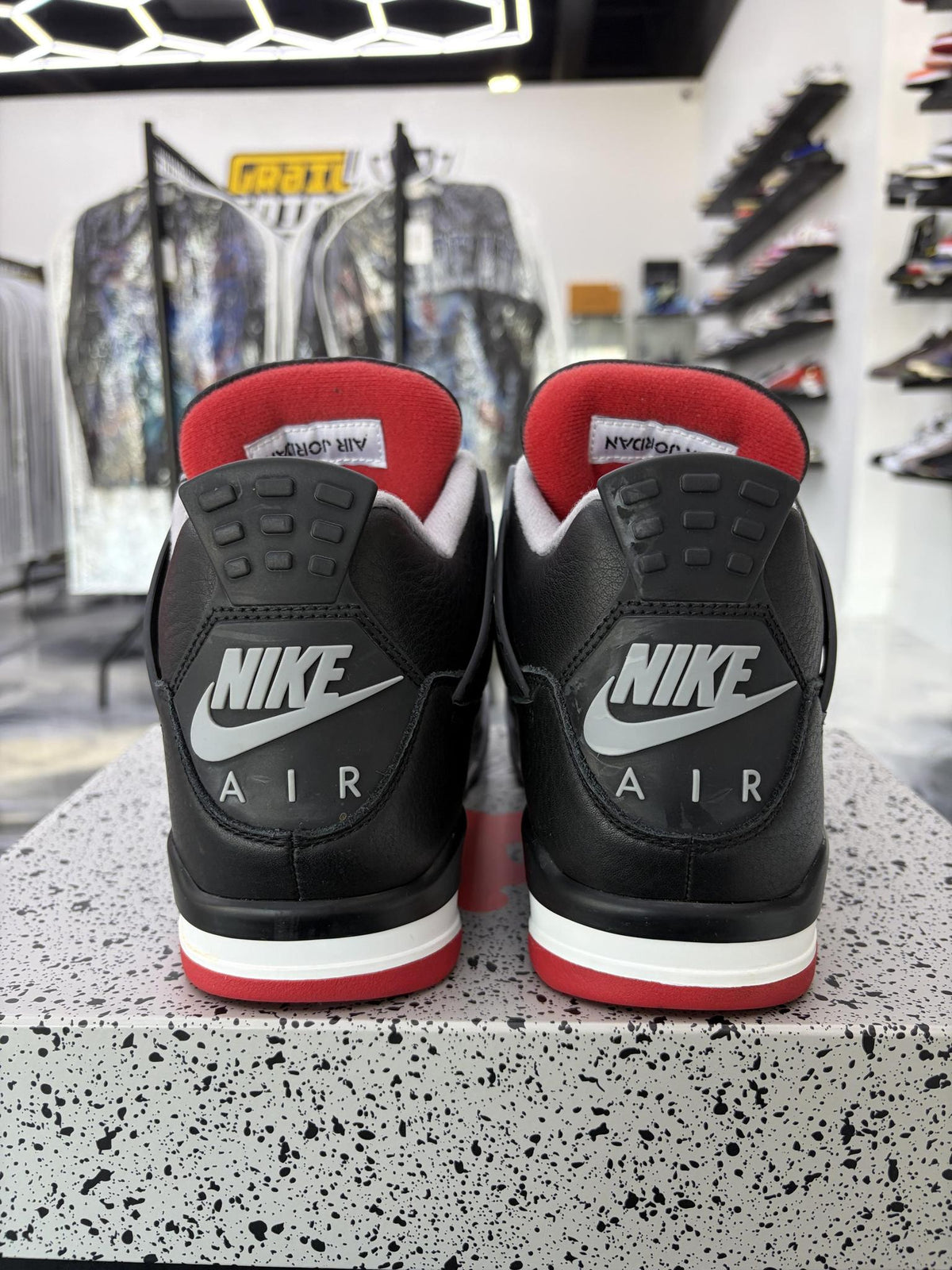 Jordan 4 "Bred Reimagined" Used Size 10