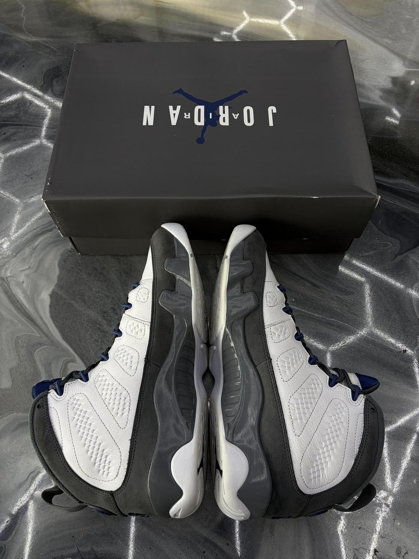 Jordan 9 "Flint Grey" Used Size 10