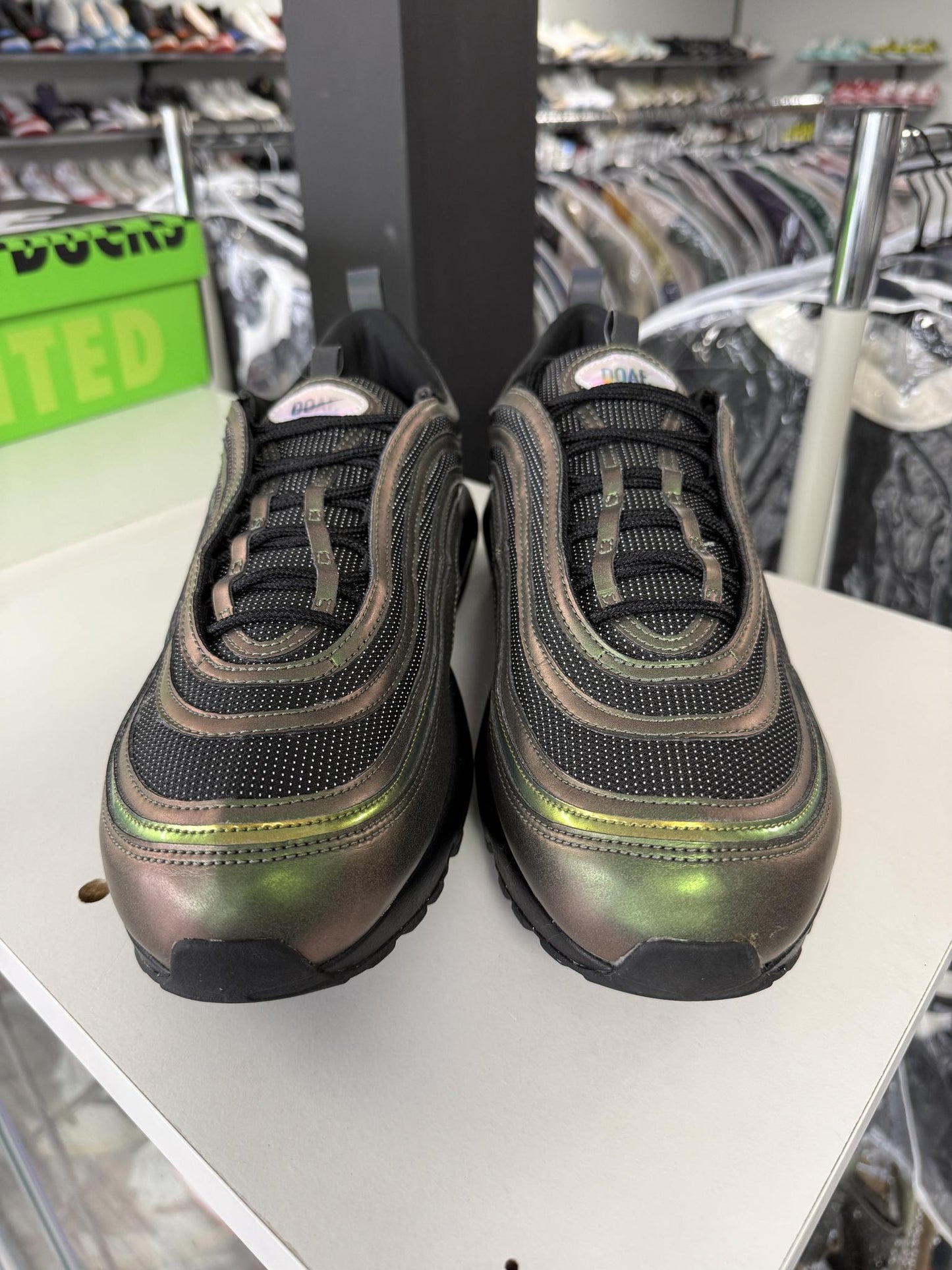 Air Max 95/97 "Oregon Ducks" Used Size 13