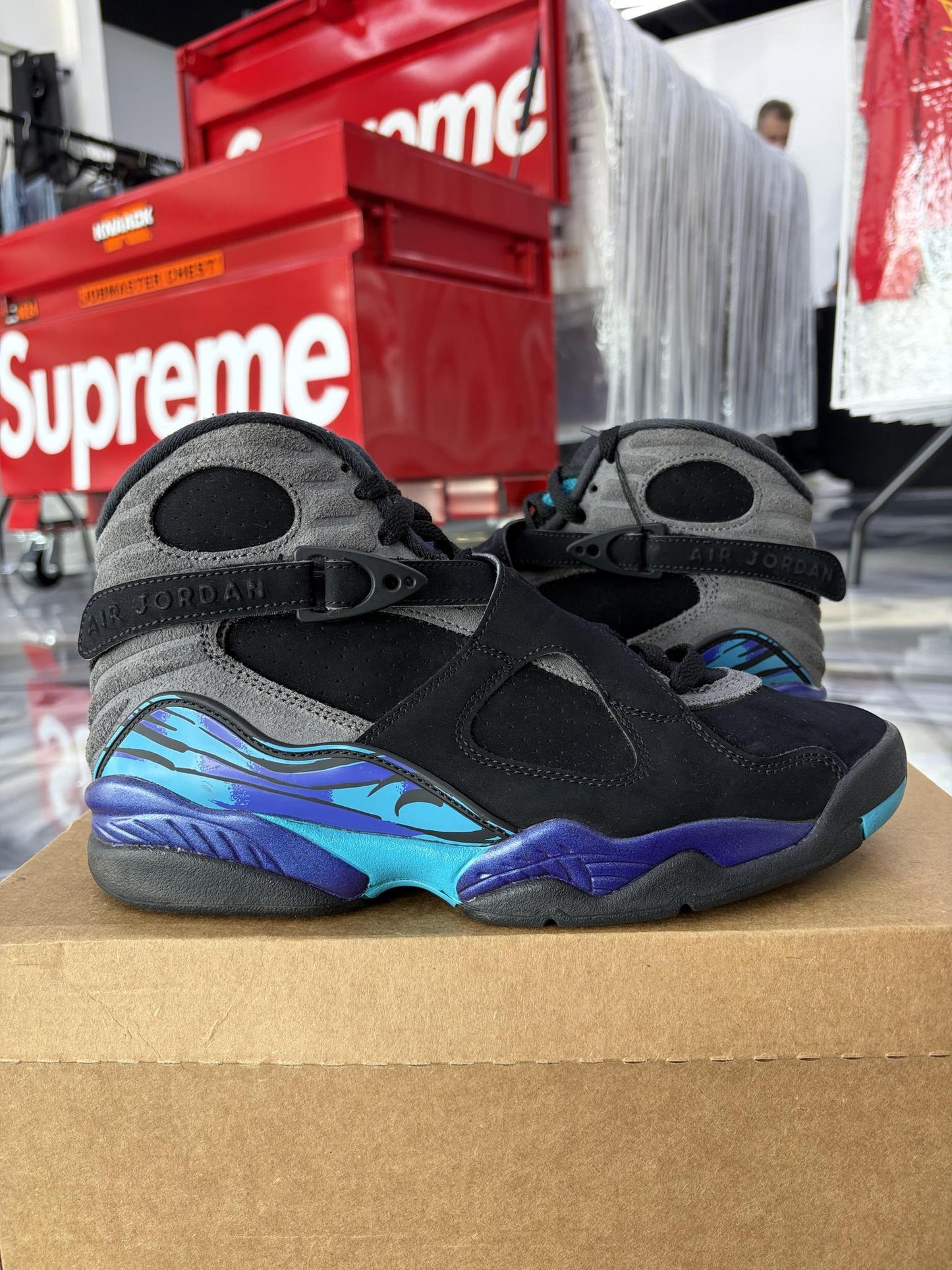 Jordan 8 "Aqua" Used Size 8
