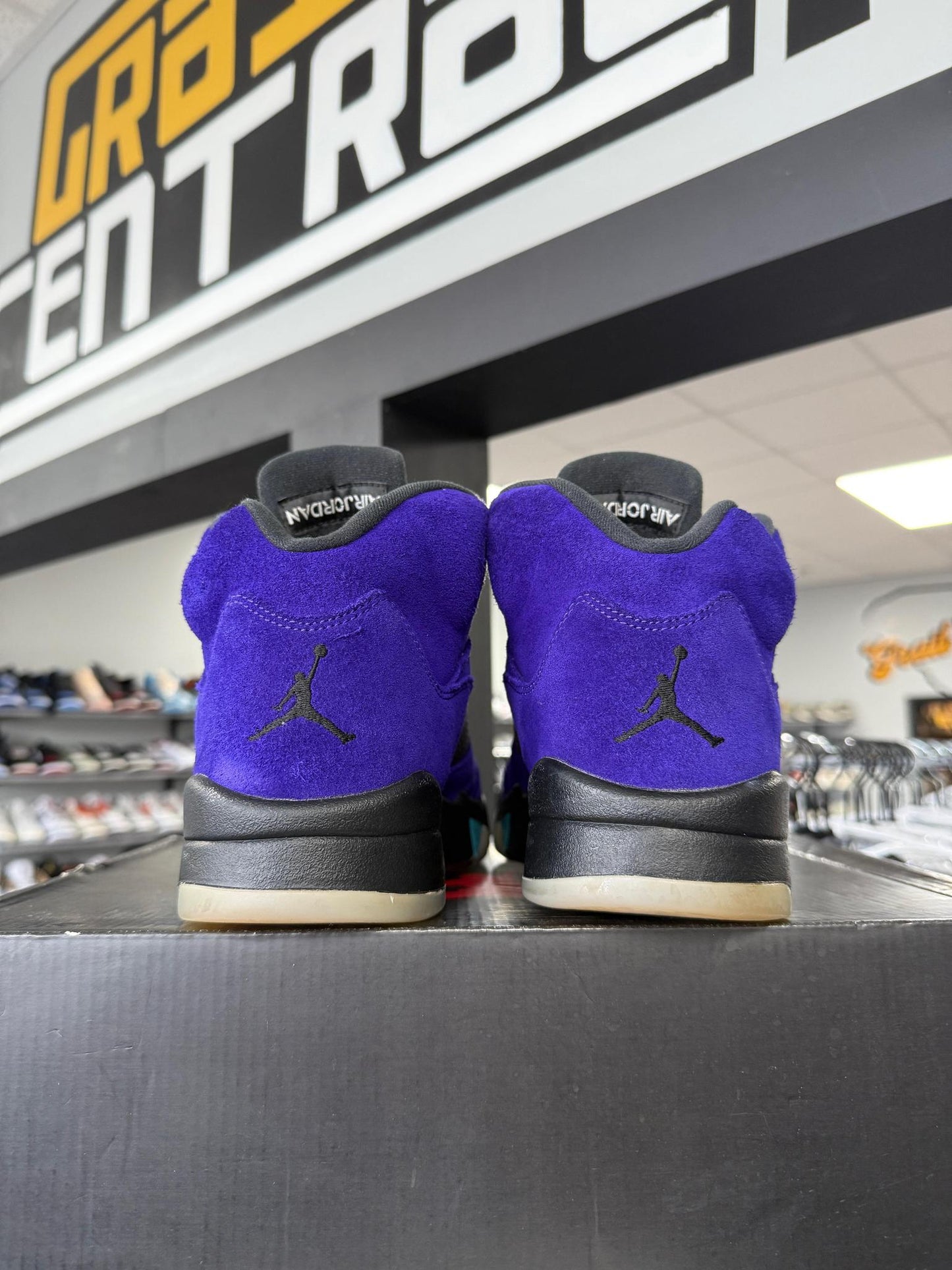 Jordan 5 "Alternate Grape" Used Size 10.5