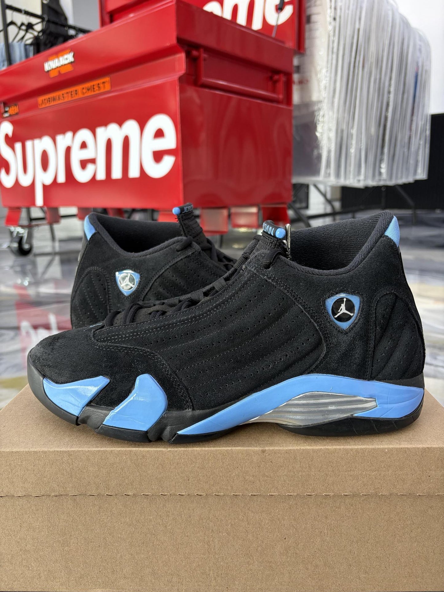 Jordan 14 "University Blue" Used Size 11