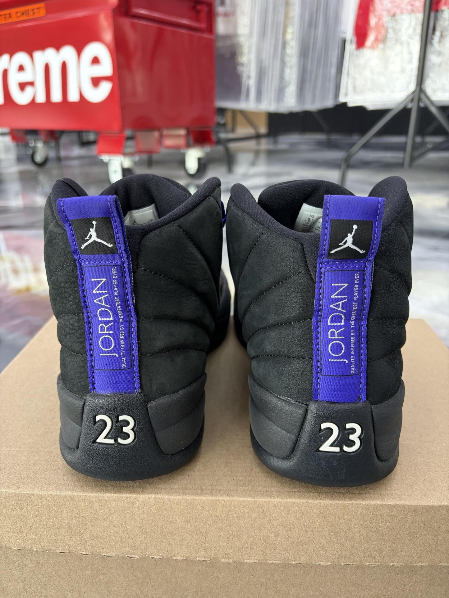 Jordan 12 "Dark Concord" Used Size 8.5