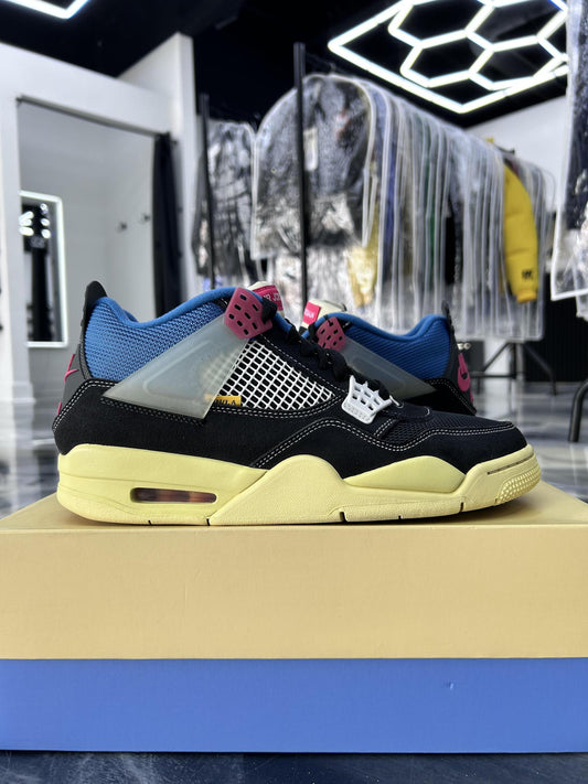 Jordan 4 X Union LA "Off Noir" Used Size 11