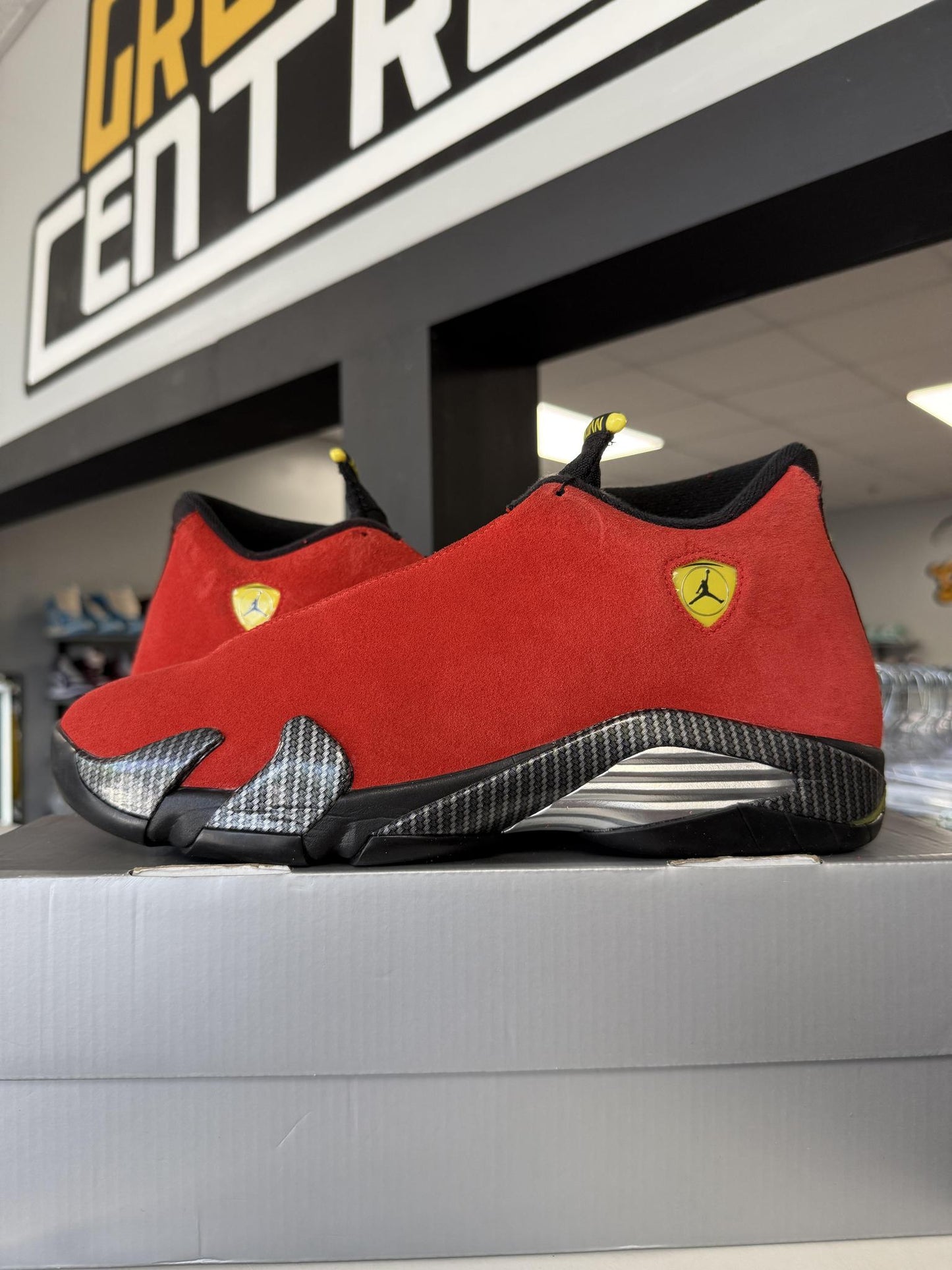 Jordan 14 Ferrari Used Size 11.5