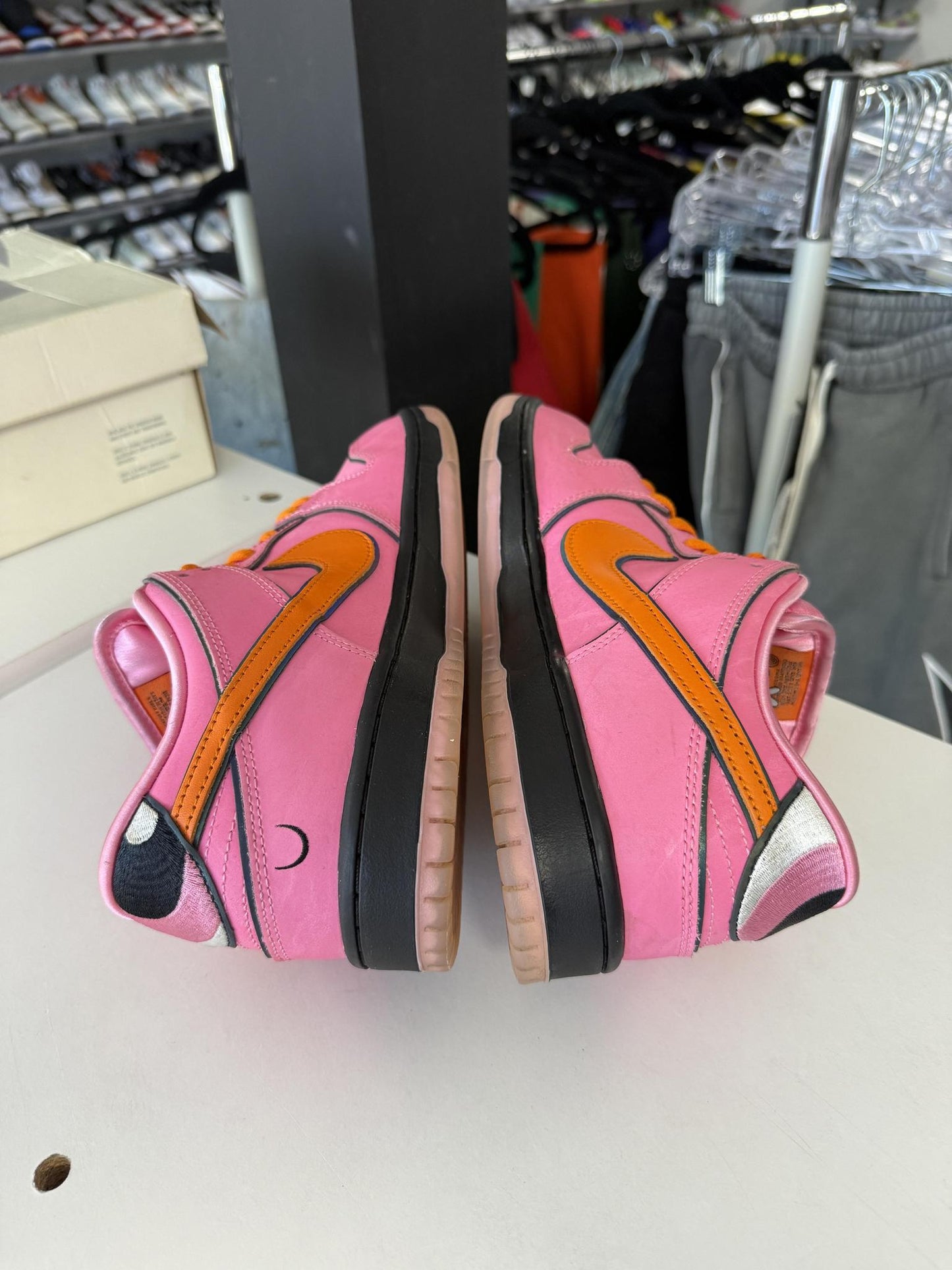 Dunk Low SB x Powerpuff Girls "Blossom" Used Size 10