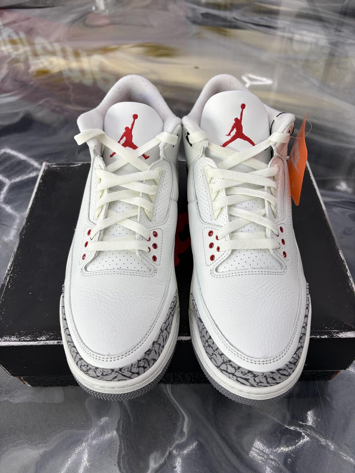 Jordan 3 "White Cement Reimagined" Used Size 12