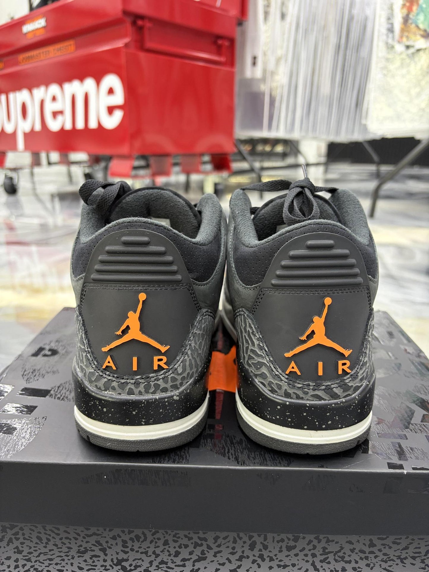 Jordan 3 "Fear" Used Size 9