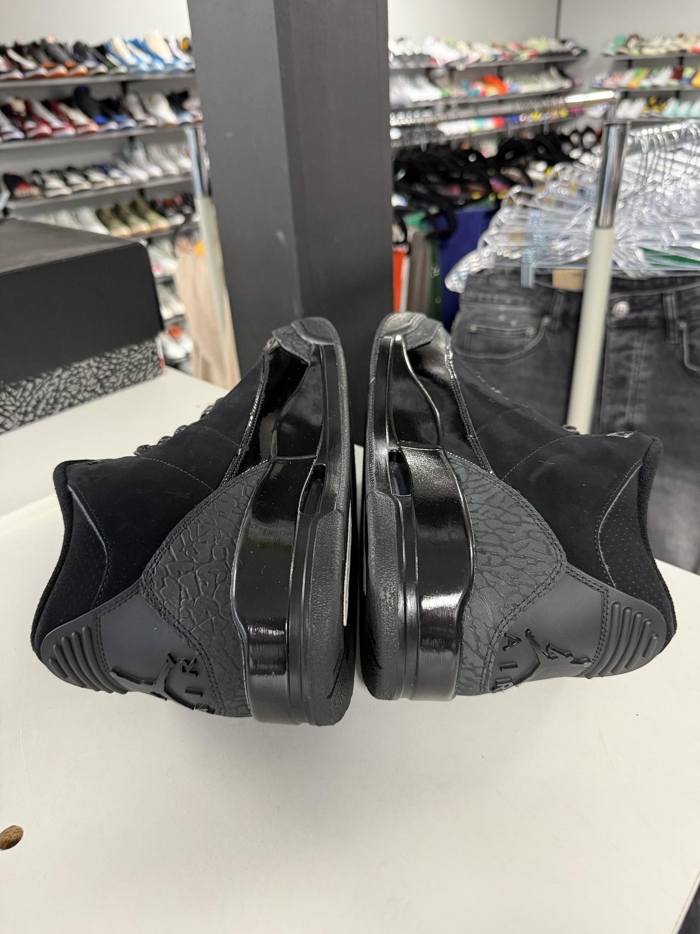 Jordan 3 "Black Cat" Used Size 11
