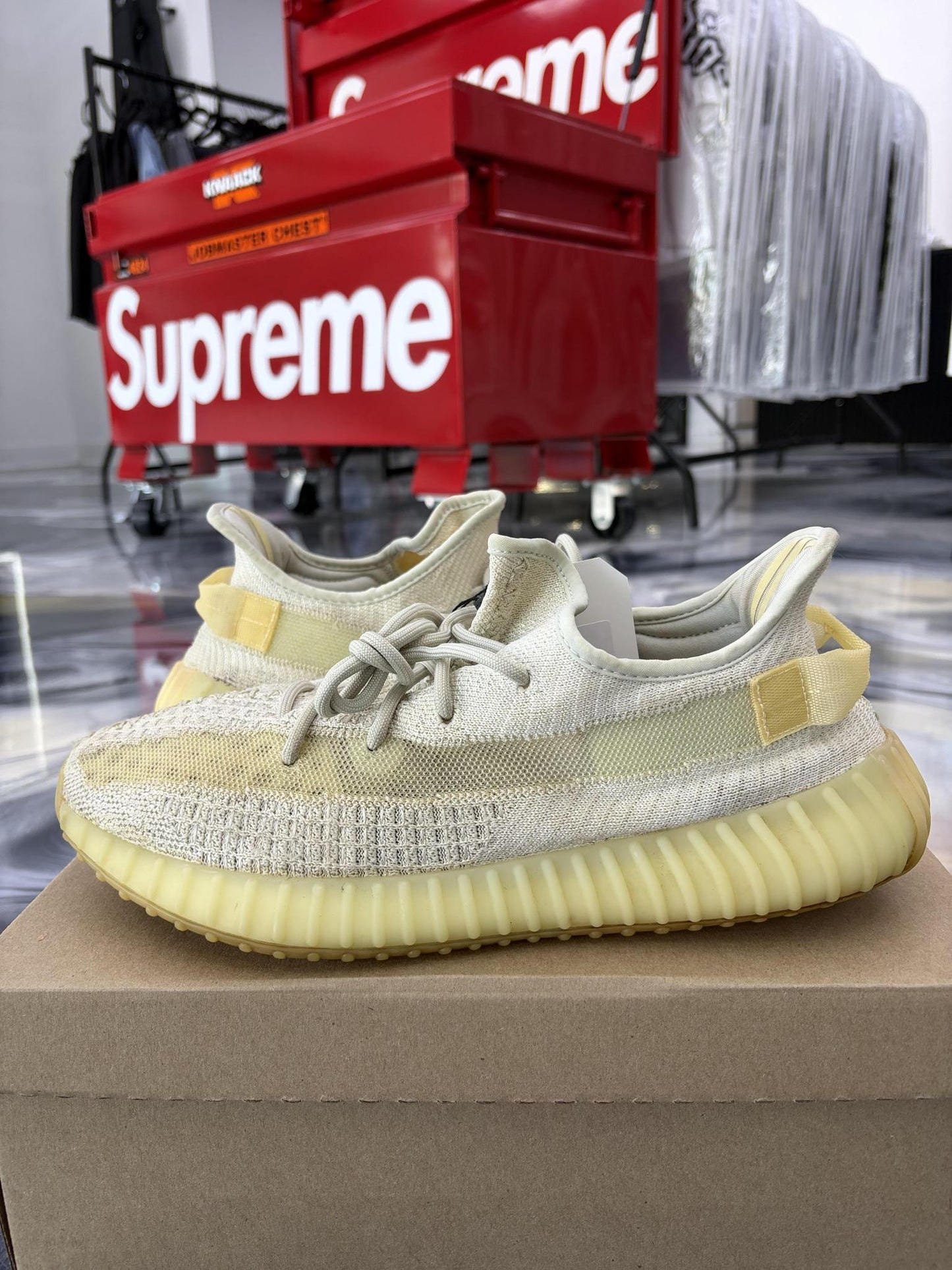 Adidas Yeezy 350 "Hyperspace" Used Size 12.5