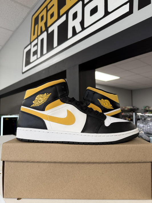 Jordan 1 Mid "Pollen" Used Size 14