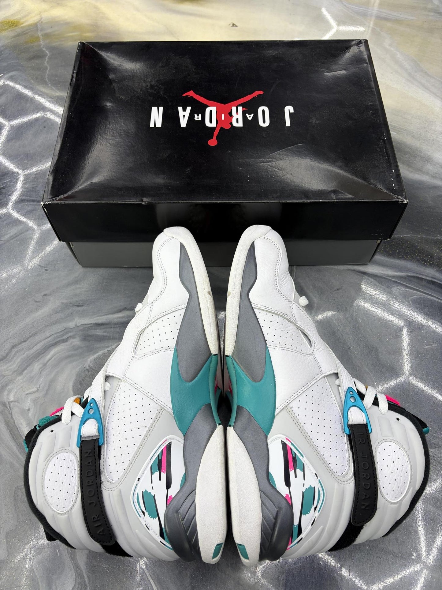 Jordan 8 "South Beach" Used Size 11