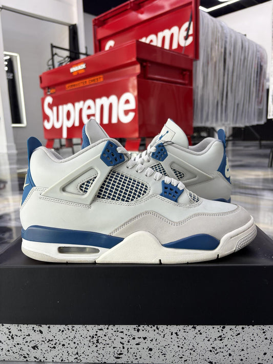 Jordan 4 "Military Blue" Used Size 11