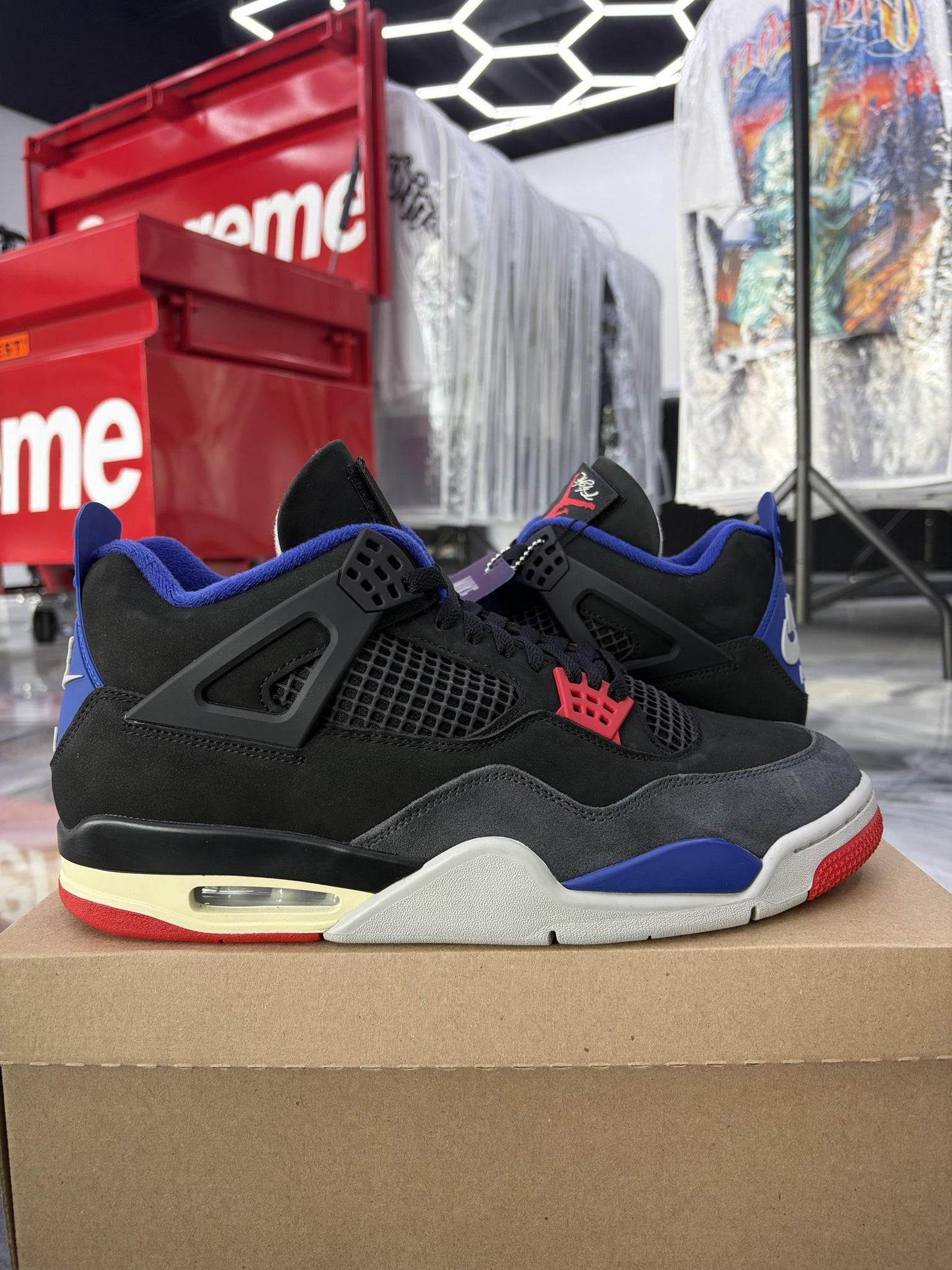 Jordan 4 "Rare Air" Used Size 13