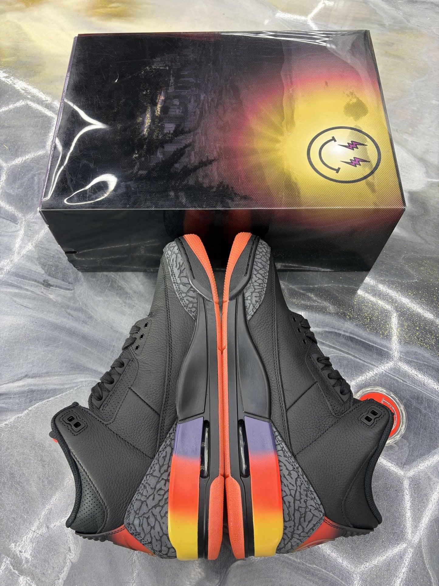 Jordan 3 x J Balvin "Rio" Used Size 10.5