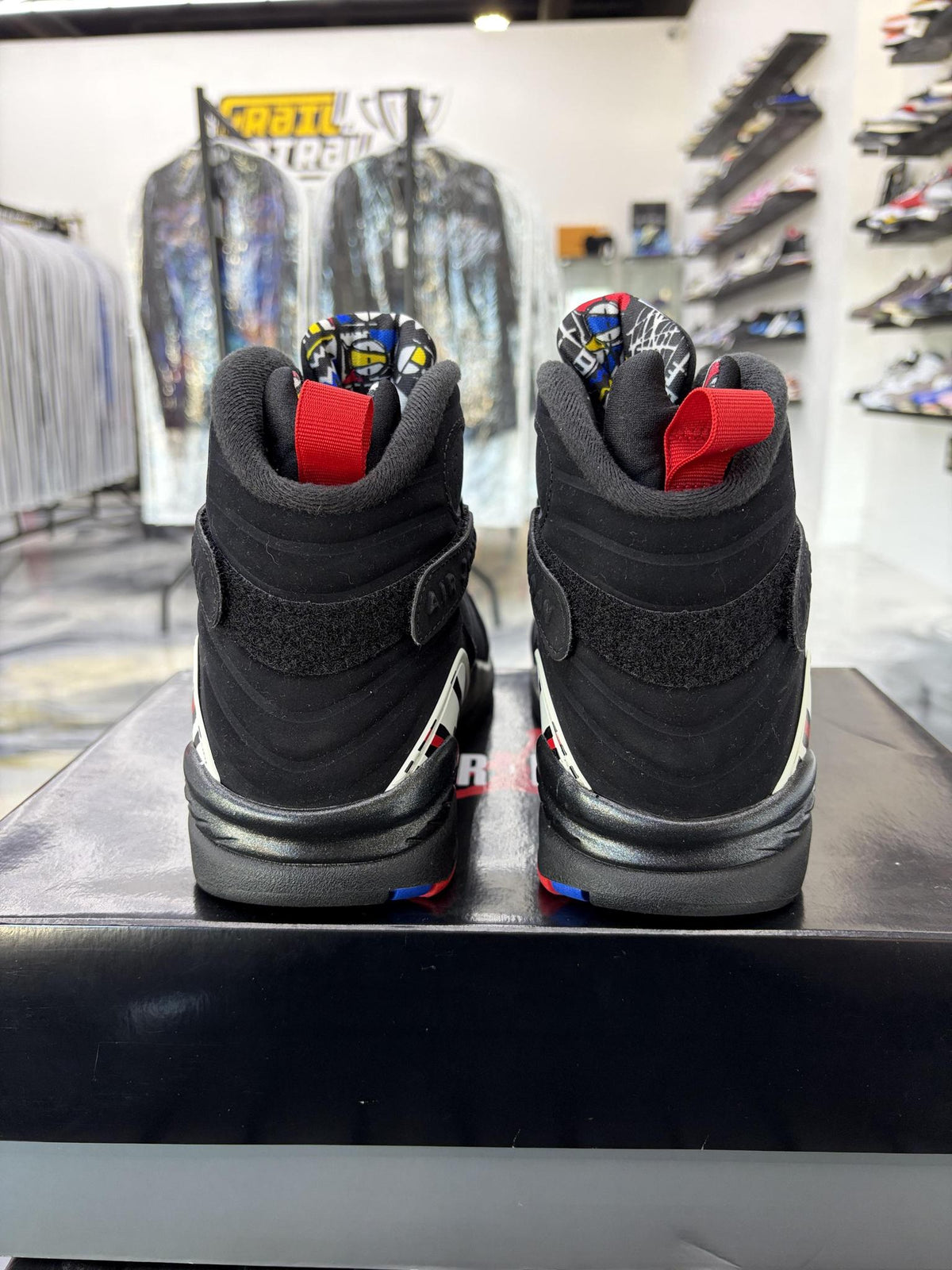 Jordan 8 "Playoff" Used Size 9