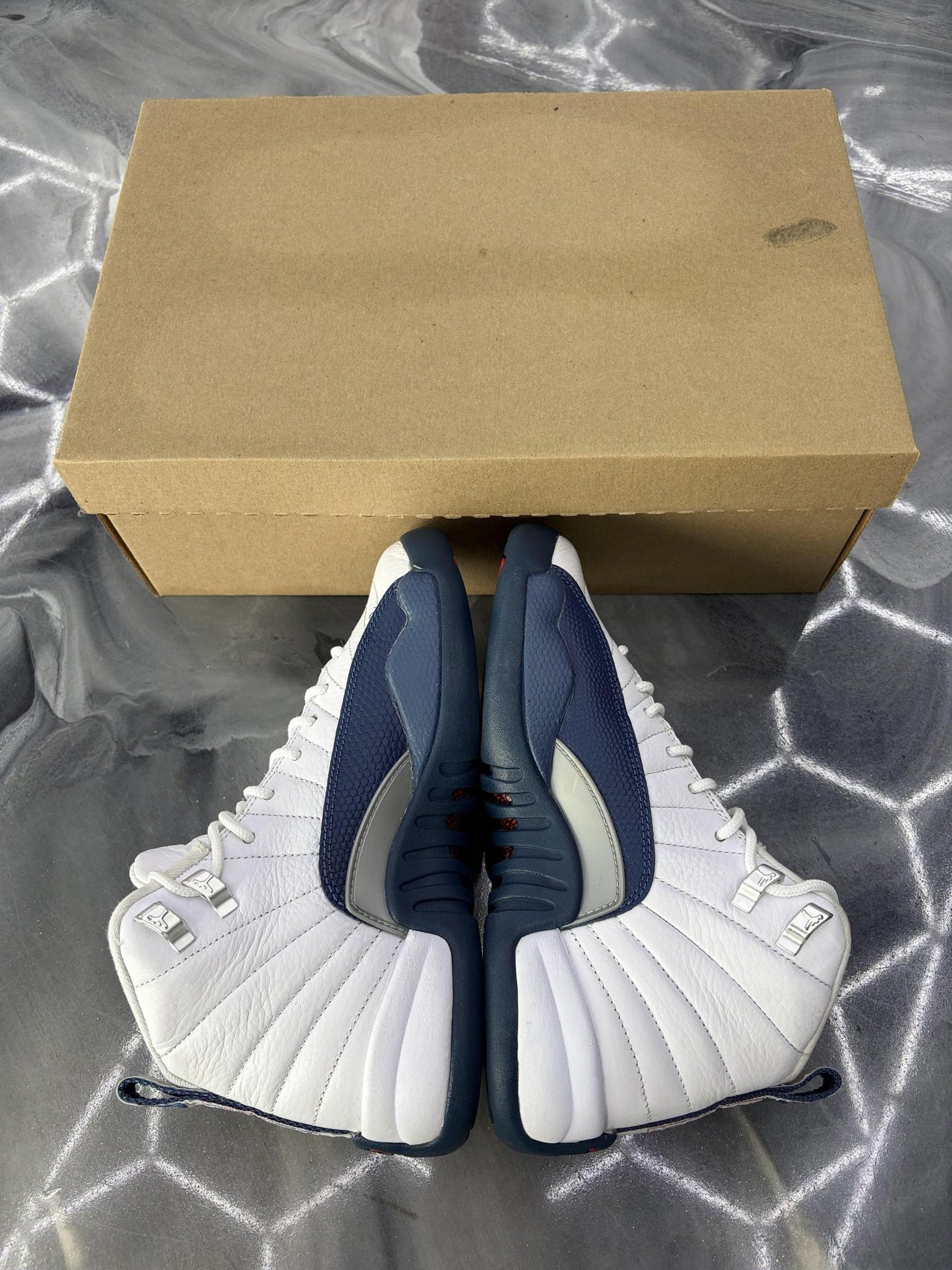 Jordan 12 "French Blue" Used Size 4.5Y/6W