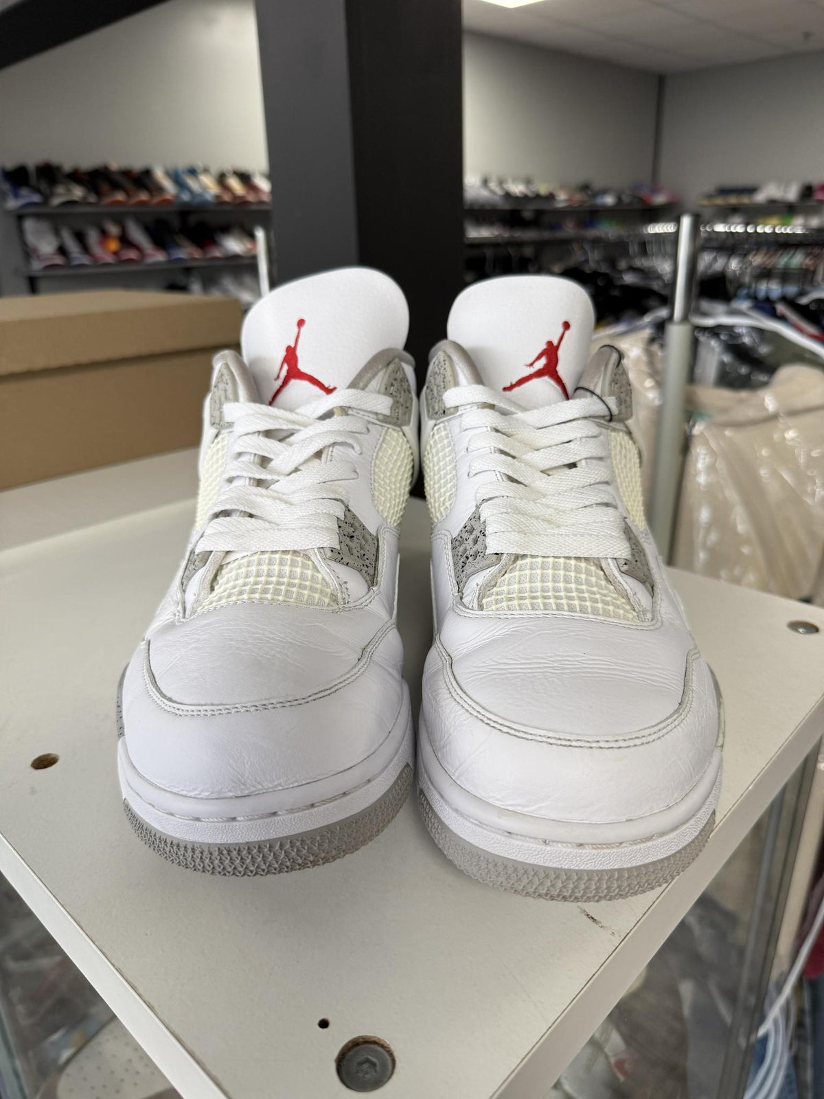 Jordan 4 "White Oreo" Used Size 13
