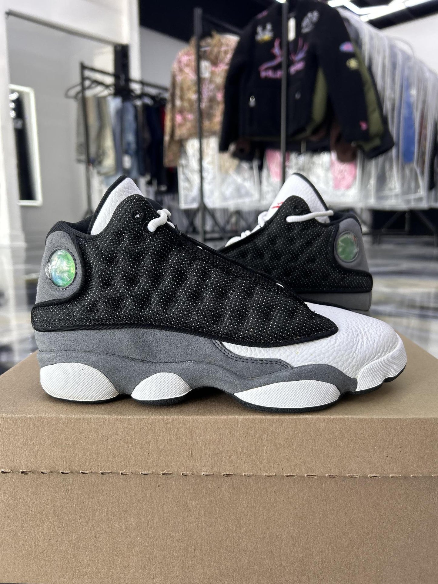 Jordan 13 "Black Flint" Used Size 6Y/7.5W