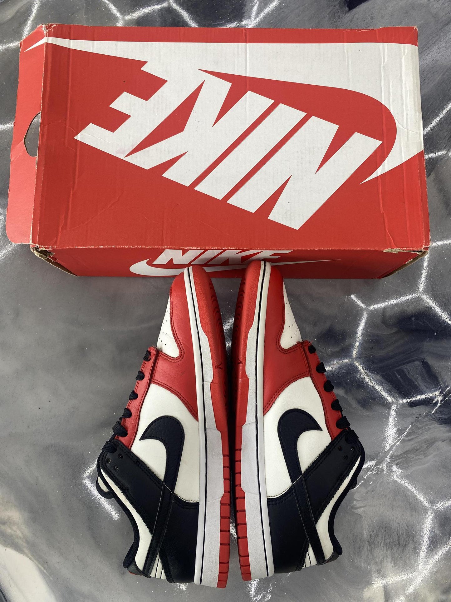 Nike Dunk Low "Chicago Split" Used Size 8