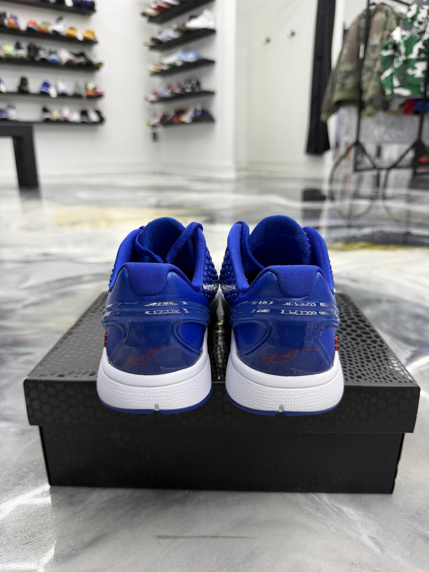 Kobe 6 Dodgers Used 7Y/8.5W