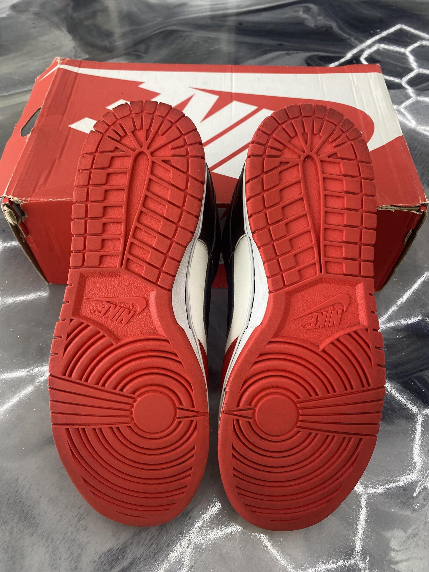 Nike Dunk Low "Chicago Split" Used Size 8