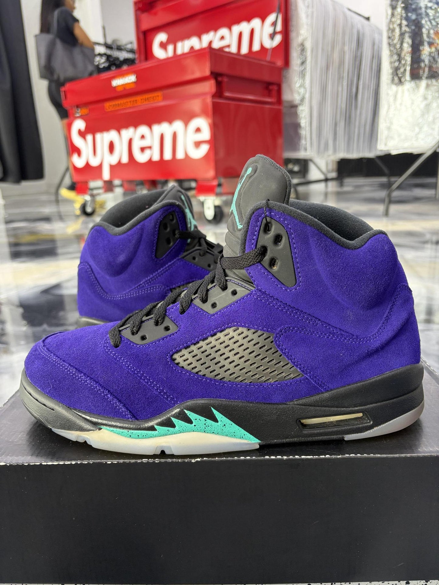 Jordan 5 "Alternate Grape" Used Size 11.5