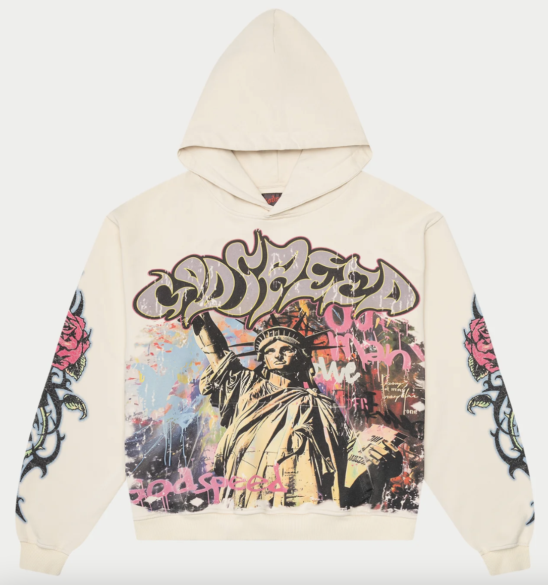 Godspeed Vandal Hoodie "Bone"
