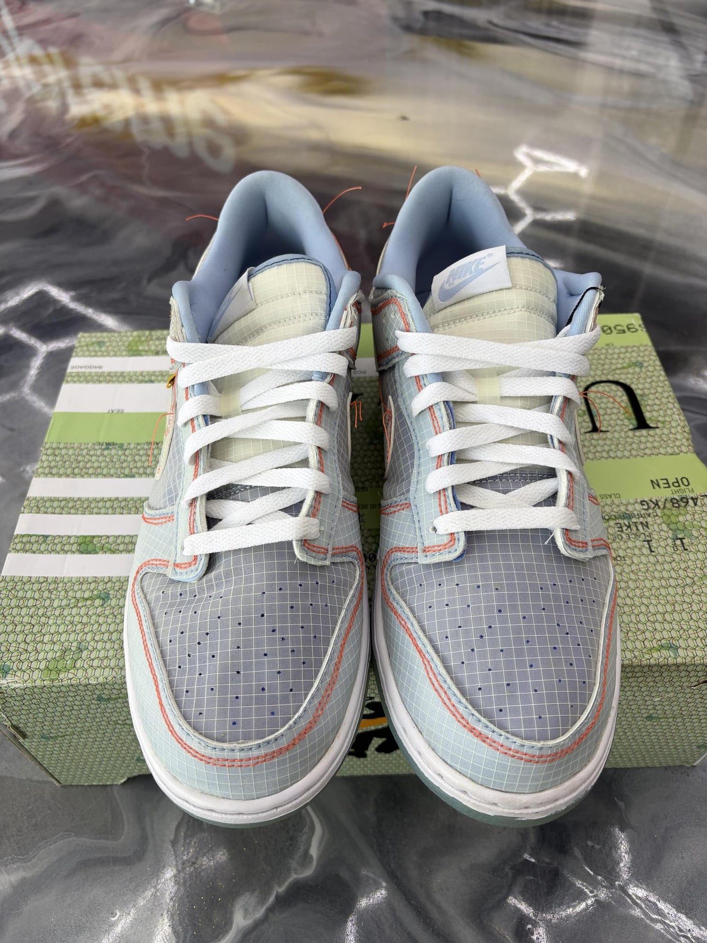 Nike Dunk Low "Union Argon" Used Size 10.5